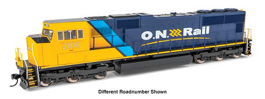 SD75I DCC ON #2100, ONRail