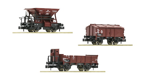 3-tlg. Güterwagenset für E 69 05 (Art. 737105), DB