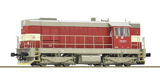 Diesellokomotive 742 162-1, CD