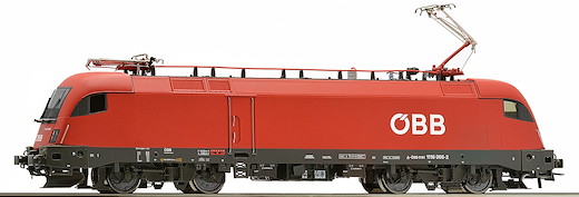 Elektrolokomotive Rh 1116 der ÖBB + Video- Kamera