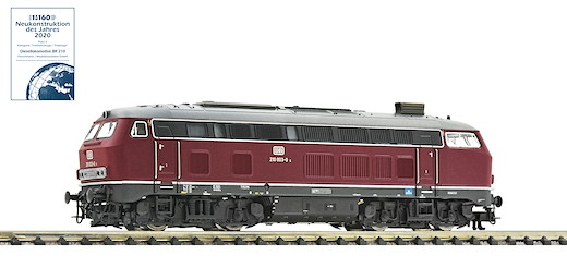 Diesellokomotive BR 210 mit Gasturbinenantrieb, DB