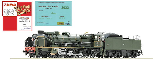 Dampflokomotive 231 E 40, SNCF