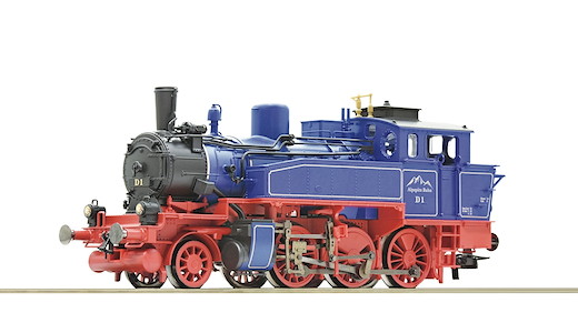 Zahnrad-Dampflokomotive, Alpspitz-Bahn, Privatbahn