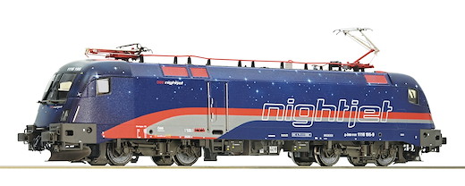 Elektrolokomotive 1116 195 „Nightjet“, ÖBB