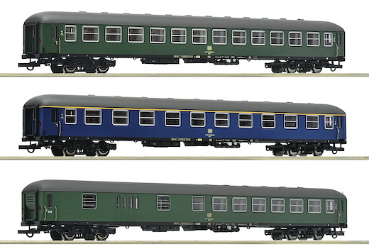 3-tlg. Set 1: D 377 „Hispania-Express“, DB