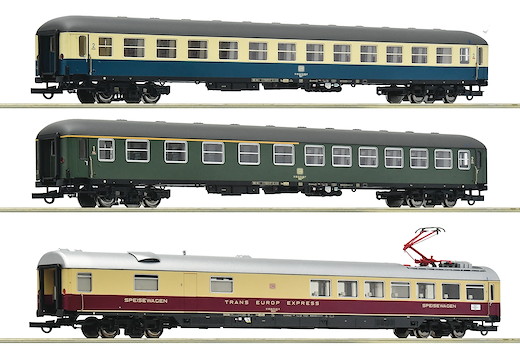 3-tlg. Set 2: D 377 „Hispania-Express“, DB