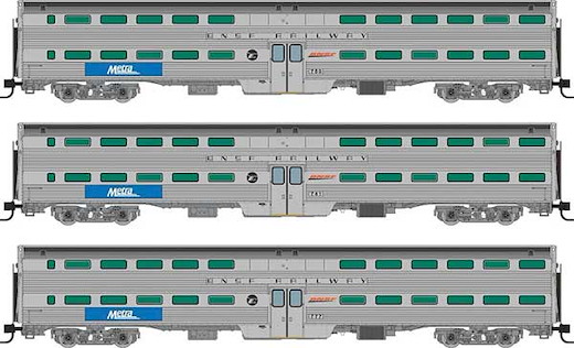 Gallery Cars BNSF Set #3