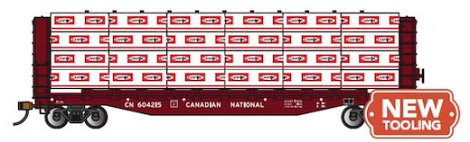 52'Flatcar CN 604215