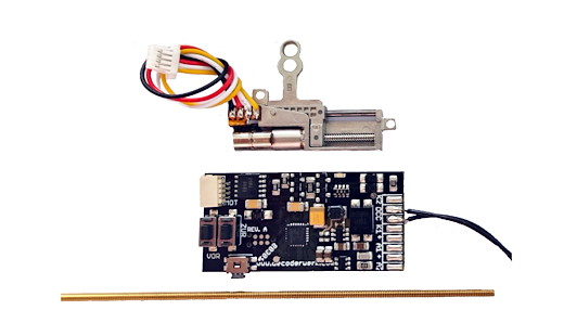 Motorischer Unterflur-Weichenantrieb universell mit integriertem Decoder, RailCom