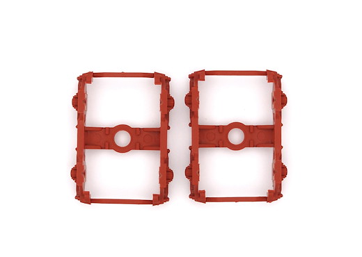 Drehgestellrahmen rot 2 St