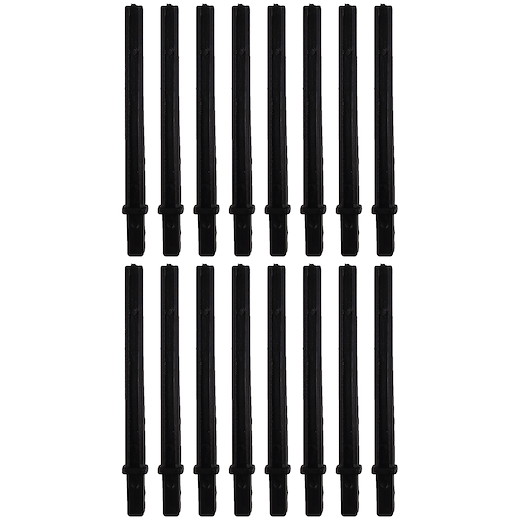 Rungen 72,5 mm in schwarz 16 Stück für LGB Spur G