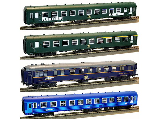 Railtour „Freccia del Sole“ Set 3 – 4 Stück, Folge IV, limitierte und zertifizierte Serie