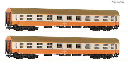 2-tlg. Set 1: Reisezugwagen 1. Klasse, DR