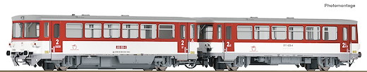 Dieseltriebwagen 810 159-4 mit Beiwagen, ZSSK