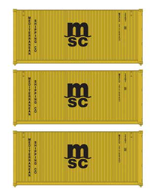 20' RC Cont 3/ MSC