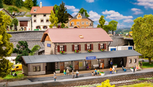 Schweizer Bahnhof Hospiz