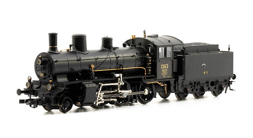 SBB Dampflok B 3/4 Nr. 1363, Ep. II ACS