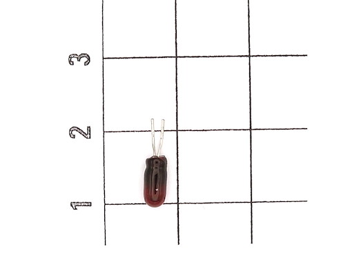 Glühlampe rot Bi-Pin 10 St