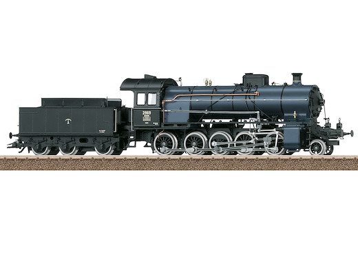 Dampflokomotive mit Schlepptender Serie C 5/6 "Elefant", SBB