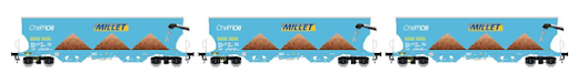 Chemoil/Millet 3er Set Tagnpps Getreidewagen Ep VI SoSe