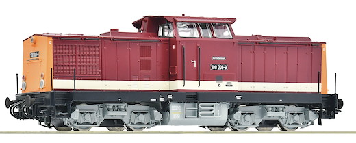 Diesellokomotive 108 001-9, DR