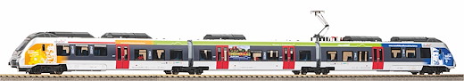 Sound-Elektrotriebwagen BR 442 "Talent 2" Abellio VI 3-tlg., inkl. PIKO Sound-Decoder, Privatbahn