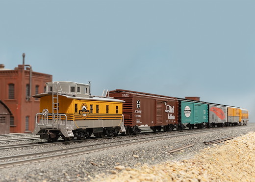 US-Güterwagen-Set "Tin Plate"