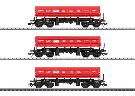 Seitenkippwagen-Set Fas, DB