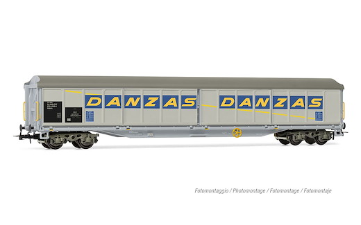 SBB 4-achsiger Schiebewandwagen Habils Danzas, Ep. V