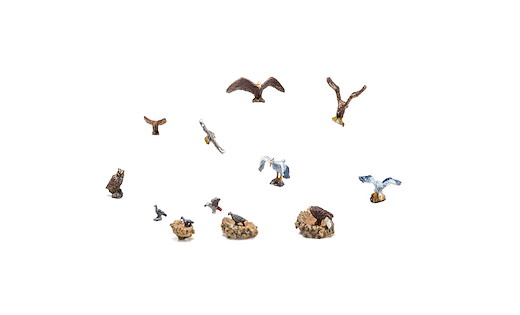 H0 Vögel und Nester