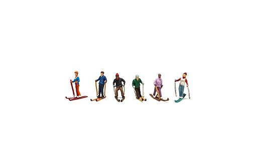 N Skifahrer