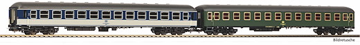 2er Set Personenwagen 2x 2. Klasse DB IV