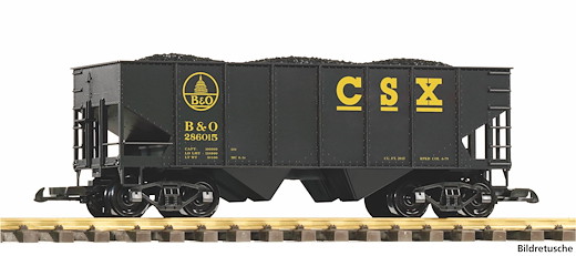 G Schüttgutwagen CSX / B&O mit Kohleladung