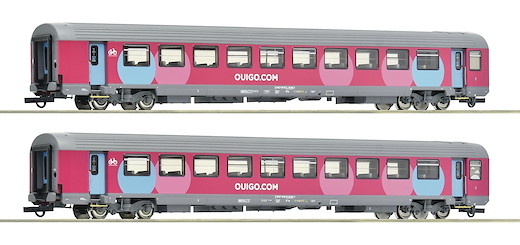 2-tlg. Set 1: Corailwagen, SNCF