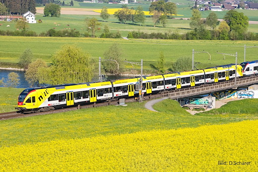 SBB Triebzug RABe 521 017 Muttenz, FHNW Ep.VI, AC
