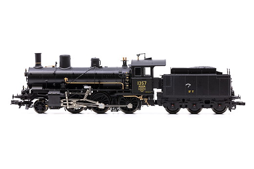 SBB Dampflok B 3/4 Nr. 1357, Ep. II DC