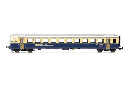 BLS Steuerwagen Bt 981 blau/ beige, Ep.IV