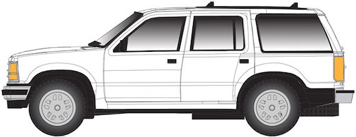 FORD Explorer Wht