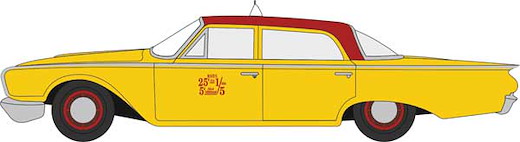 Ford Sedan NYC Taxi