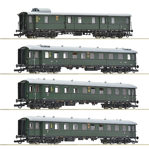 4-tlg. Set 1: „Zwickauer Traditionszug“, DR