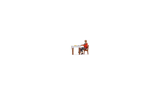Tiny-Scenes Mittagessen
