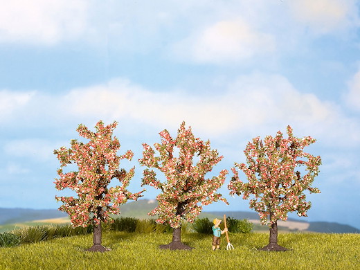 Obstbäume, rosa blühend
