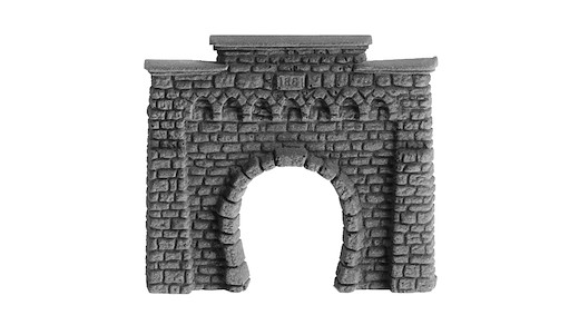 Tunnel-Portal 1-gleisig