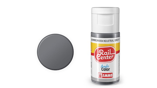 Industriegrau, Acrylfarbe 20 ml