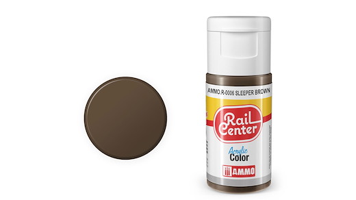 Schwellenbraun, Acrylfarbe 20 ml