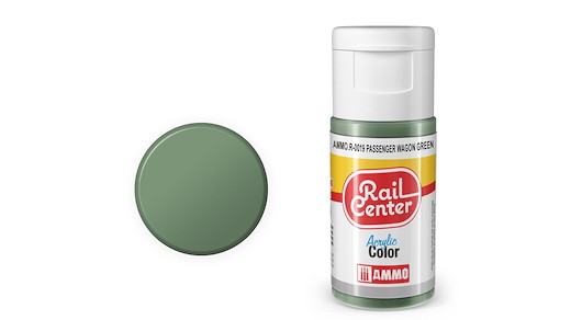 Personenwagen-Grün, Acrylfarbe 20 ml