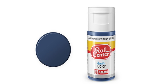 Dunkelblau, Acrylfarbe 20 ml