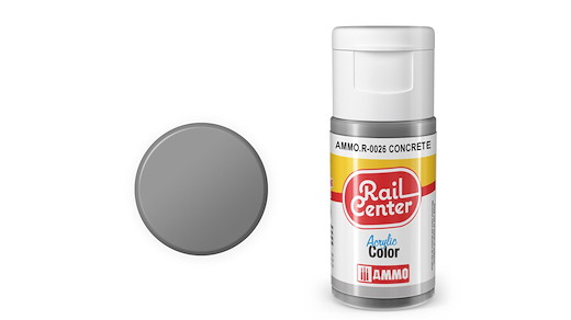 Beton, Acrylfarbe 20 ml
