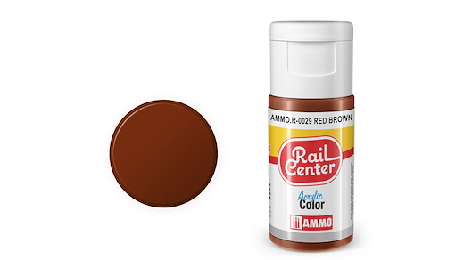 Rotbraun, Acrylfarbe 20 ml