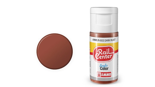 Rost, dunkel, Acrylfarbe 20 ml